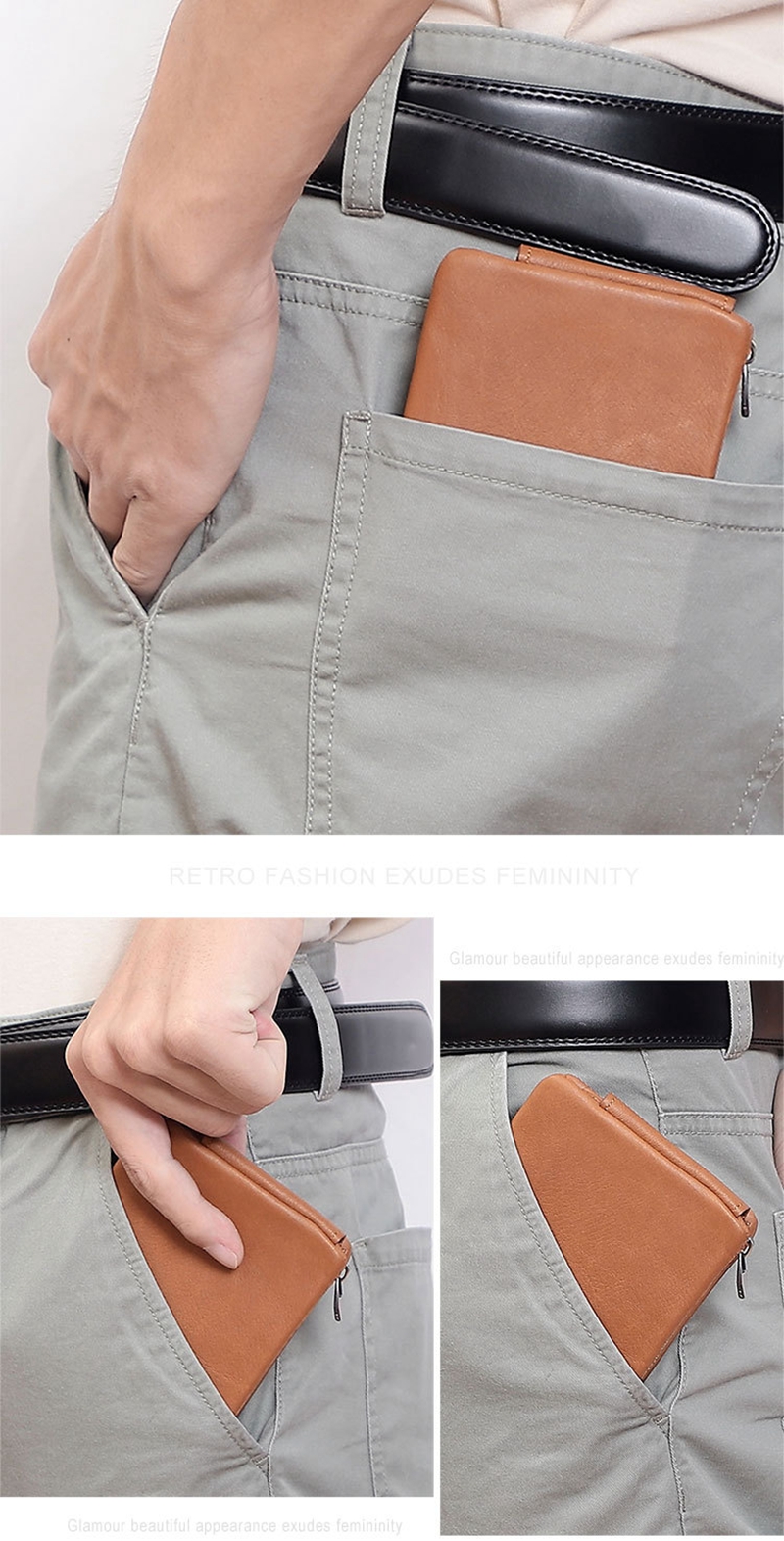 Letter Pattern Minibook Short Card Holder Purse Multifunction Multicard Leather Wallet