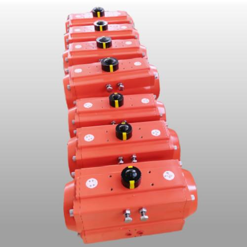 Rack & Pinion Actuator Epoxy Painting Pneumatic Valve Actuator Corrosion