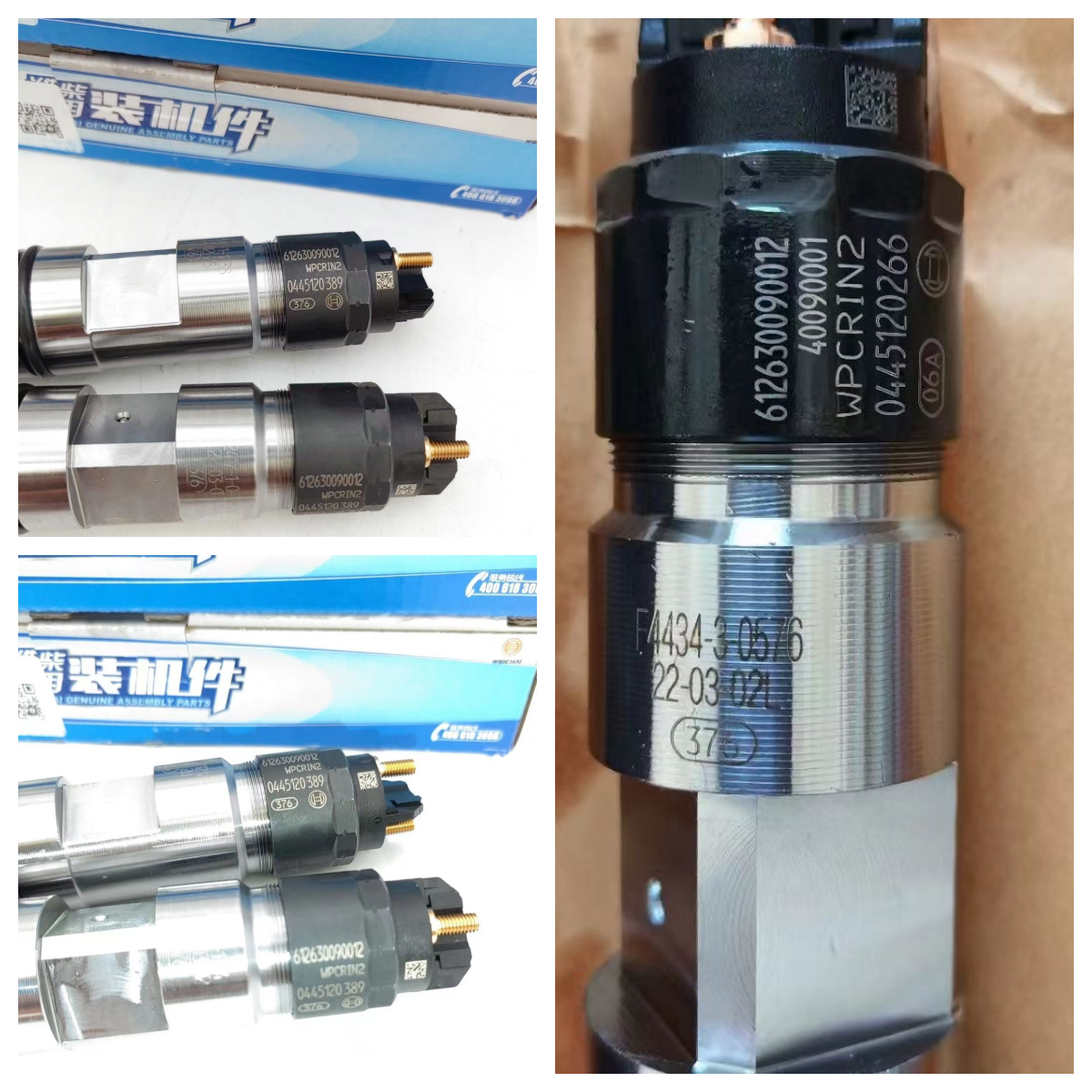 Common Rail Diesel Engine Fuel Injector 0445120389 Made in Purpose for Replace/Repair