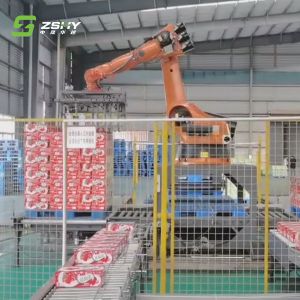 Fully automated 180KG/310kg robot palletizing solution and depalletizing robot
