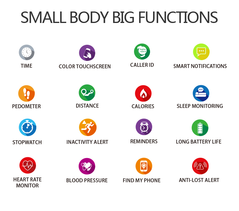 F3 Sports NFC watch 180mAh Battery Alarm clock stopwatch for HUAWEI
