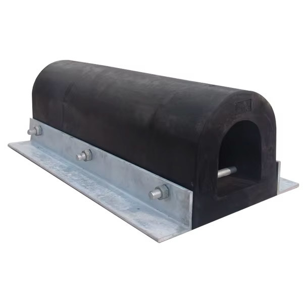 Dock Rubber Fender High Impact Resistance D Type Fenders for Cargo Terminals