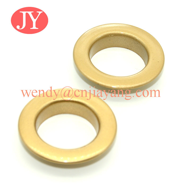 Jiayang No Fade Washable Plated Metal Eyelets For Clothing/Bags