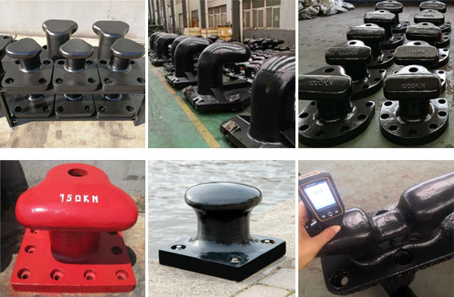 OEM Service 100 Tons Mooring Bollards QT450 Cast Iron Bollards