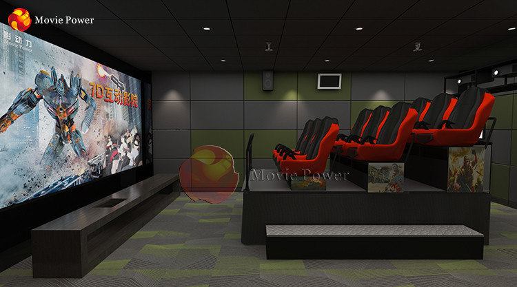 Amusement 7D Movie Theater Mobile Truck 4D 5D Dinosaur Theme Shopping Mall XD Cinema