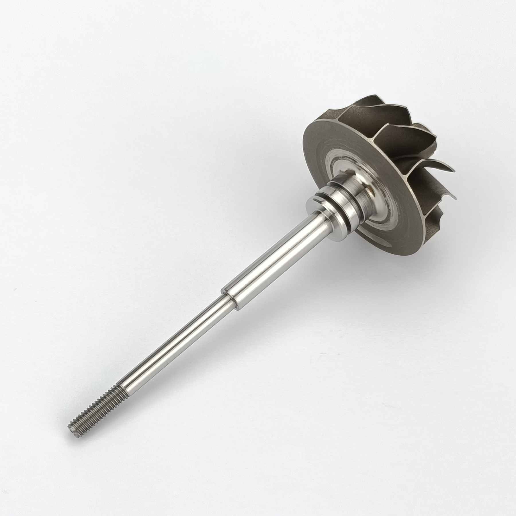 MS-TECH Turbo TD025- Backclosed Reverse Turbine Wheel Shaft 49180-01405 Ind 37mm Exd 32.46mm Blades11