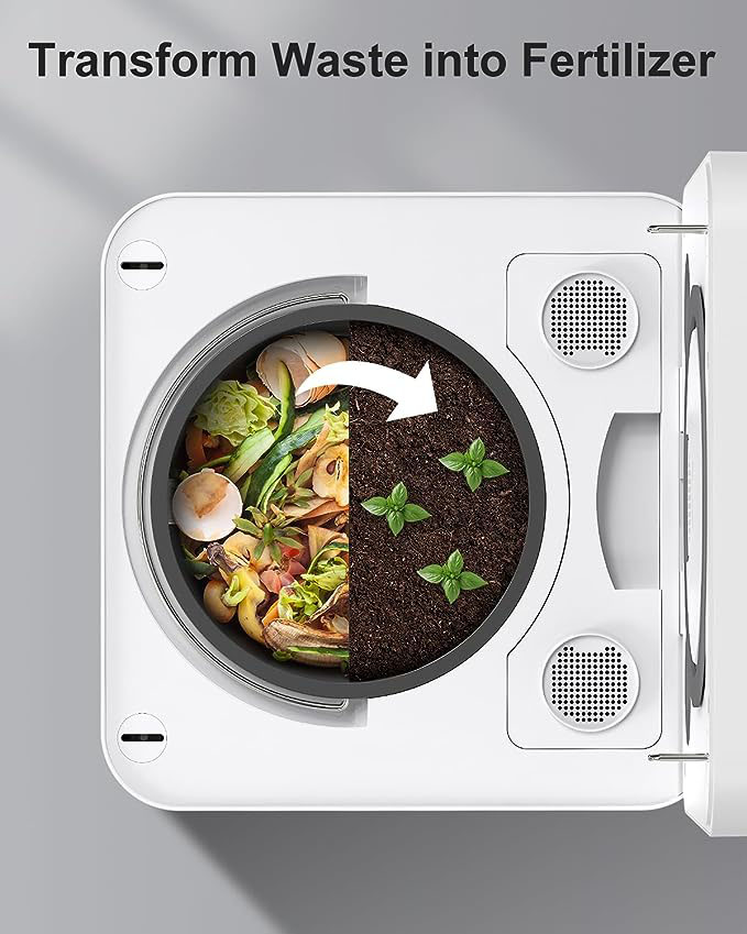 Kitchen Garbage Disposal Kitchen Composting Machine with Odor-free Deodorant Garbage Collector Small Processor CE FCC CB