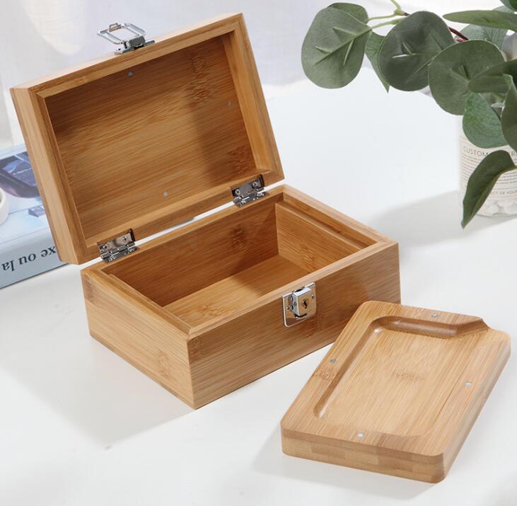 Bamboo box cigar box storage box custom made bamboo products