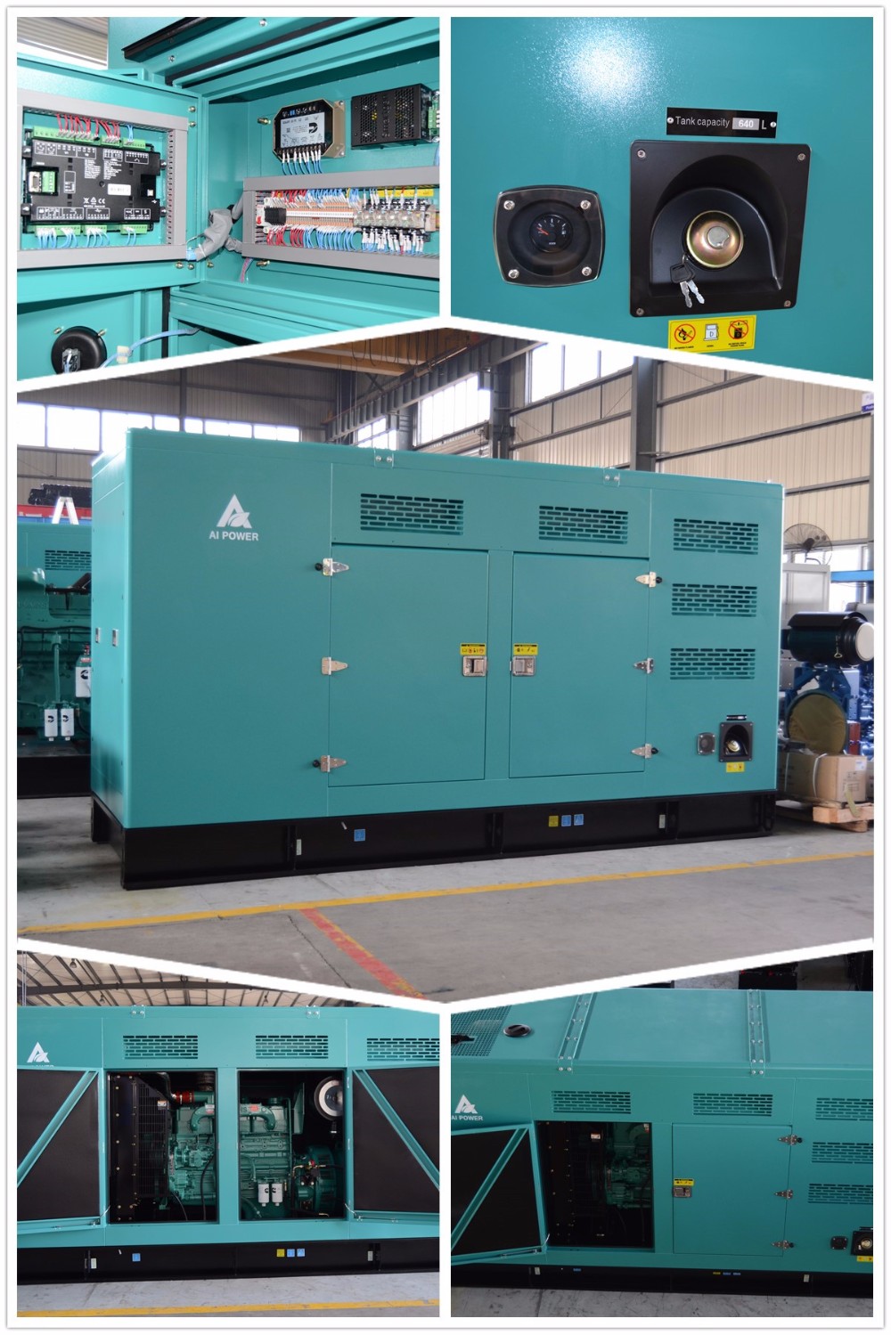 550 KW 100 Kva Chinese Diesel Generator 88 Kva Inverter Generator For Home