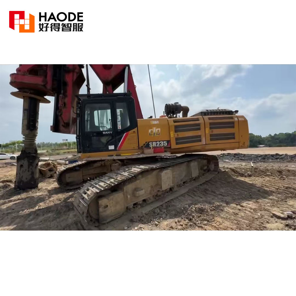 SANY 68 Meter Mini Piling Crawler Drilling Rig Manufacturer SR235 with Factory Price