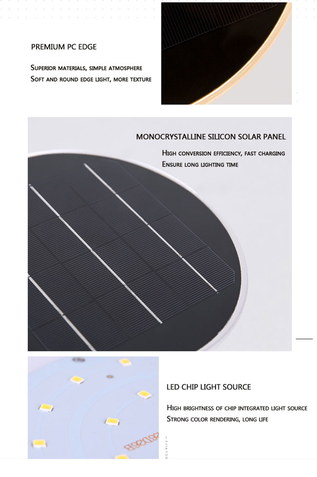 Villa Bright Solar Lawn Lights 3.2V 10h Induction Outdoor LED Solar Garden Ground Lights