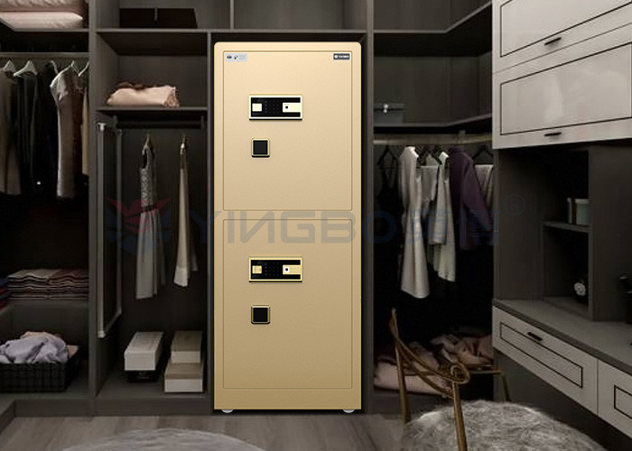 Dual Alarm Solid Steel Large Luxury Smart Home Safe Box YB/RS-150D