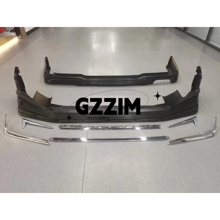 Front Rear Spoiler Body Kit Toyota Conversion Kit For Voxy 2018