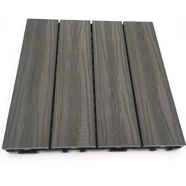 300mm*300mm Plastic Based PVC Square Pool Deck Tiles Above 18mm Thickness