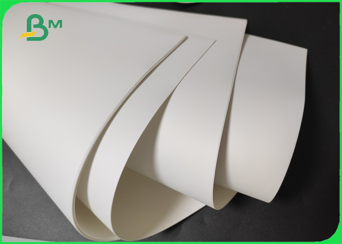 Tear Proof Polyester Matte White Material Paper 100 - 500um Thickness