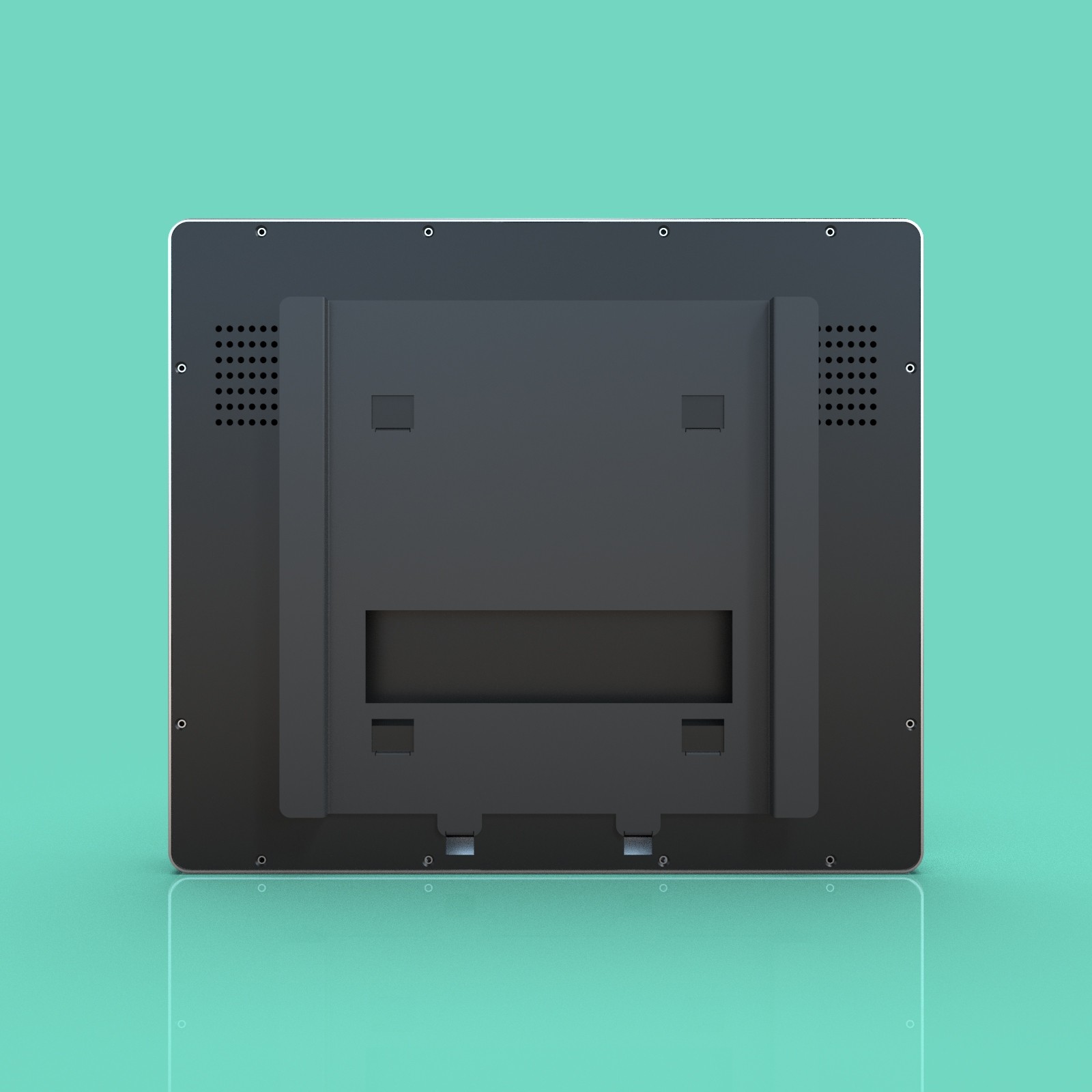 JP1302 13-Inch Wall-Mounted Face Recognition Password Door Access All-in-One Machine with RFID capabilities