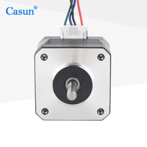 4 Wire DC Motor NEMA 17 Step Motor 34mm Body For Security Systems