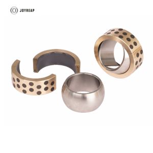 Maintenance-free self-lubricating sliding bearings AISI 420 inner ring C86300 bronze spherical plain oiles bearing bush