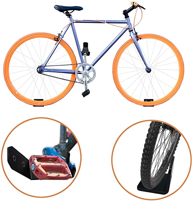 Plated and Pedal Suspended The Perfect Solution for Bike Storage in Black