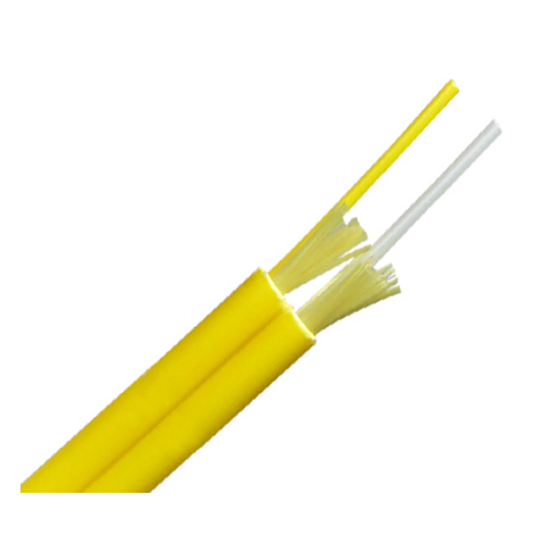 Indoor Duplex Zip Cord GJFJBV Single Mode Fiber Optic Cable