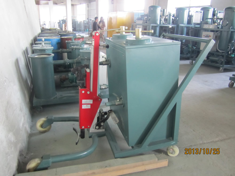 Barato máquina de filtración de aceite portátil/Conjunto de filtros de aceite