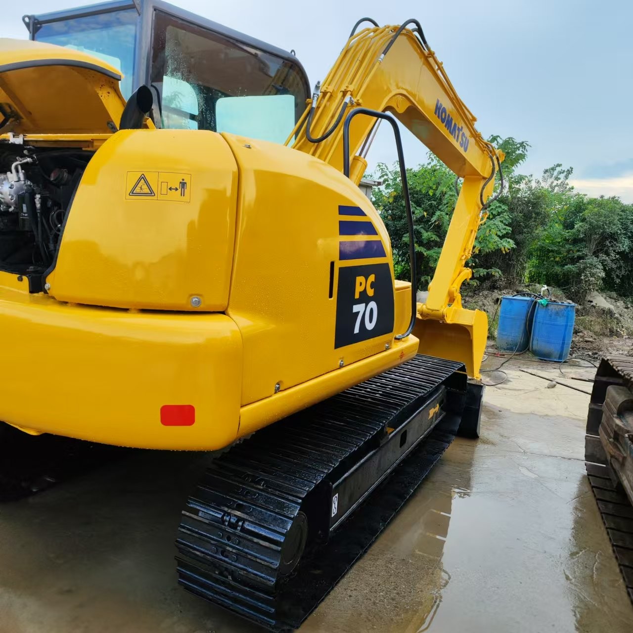 Mini Superior Quality High Efficiency Excavator Komatsu PC70-8 On Sale Second Hand Crawler Hydraulic Digger