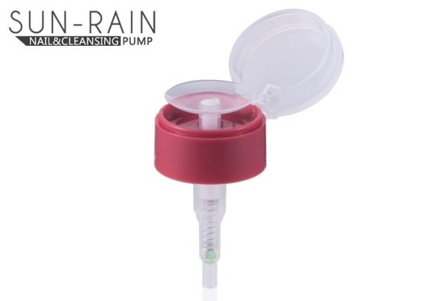 PP Material Nail Polish Remover Pump with silicone stopper for nail bottles SR