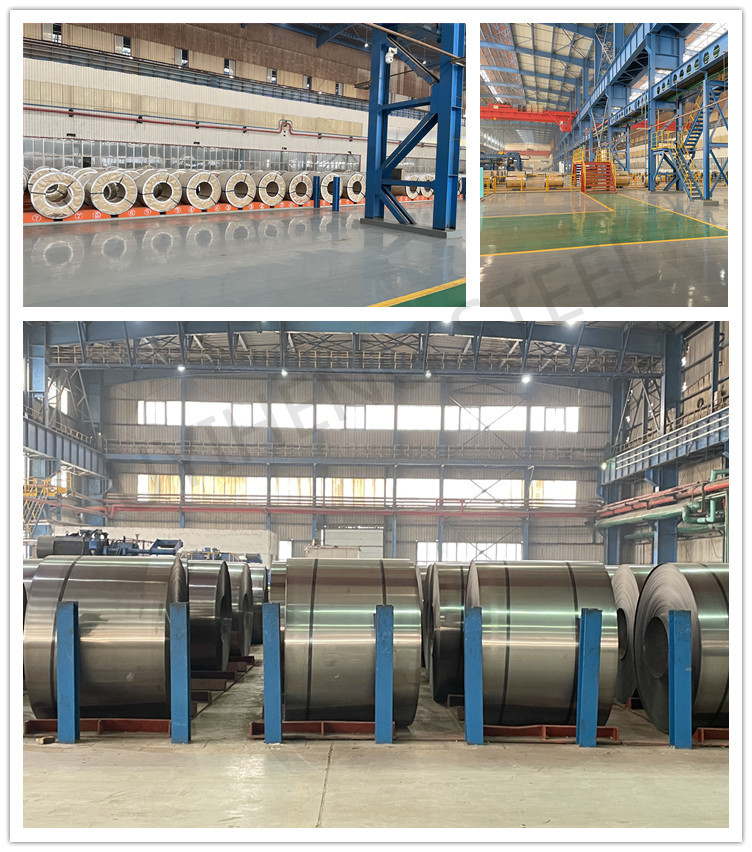 Cold Rolled Non Grain Oriented Silicon Steel DC01 / 02 / 03 / 04 CRNGO Coil SPCC
