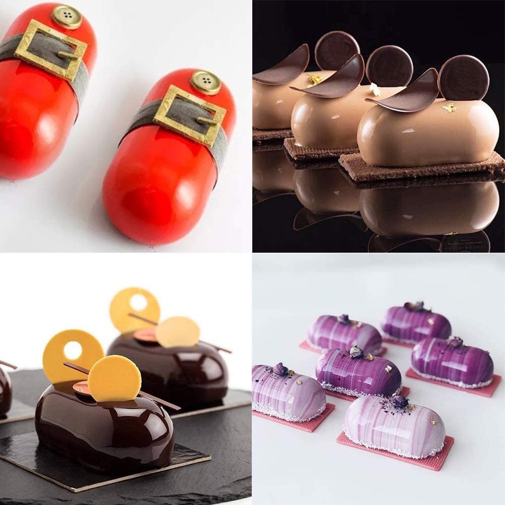 Nontoxic Waterproof Silicone Baking Pans , Odorless Silicone Moulds For Desserts