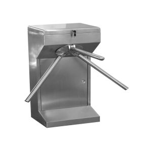 Electronic Half Height Tripod Turnstile Gate With Power Motor