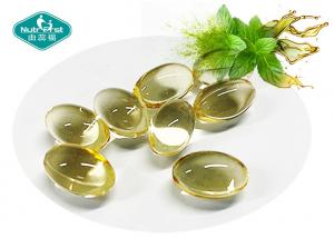 China Nutrifirst Bespoke Formula Herb Supplements Softgel Enteric Coated Peppermint Oil Soft Gel Capsules In Bulk on sale