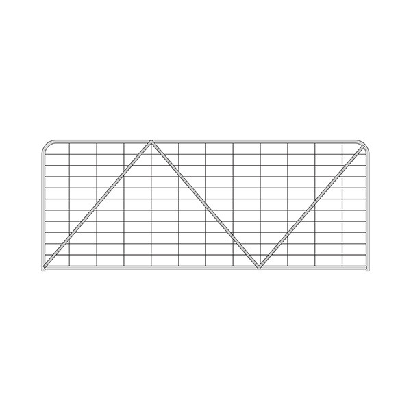 Heavy Duty Gate N Stay 14' (4200mm) 2.3mm wall thick - Meshcattle gates Farm Field Brisbane