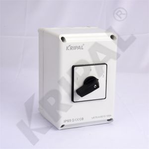 IEC standard IP65 63A 4P Electrical Selector Switch waterproof