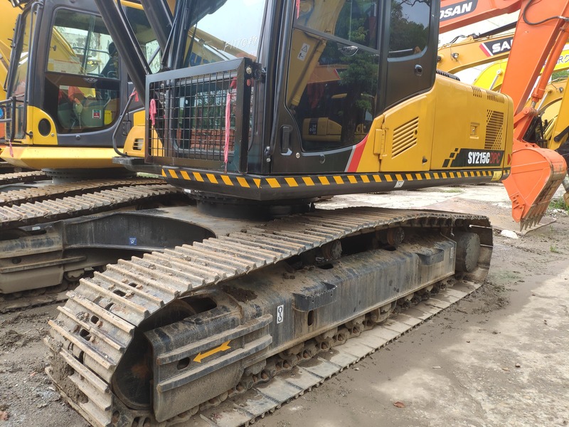 Used Yellow Sany Excavator 13ton 13500 KG ISUZU Engine 72.7 Power 1800 Working Hours