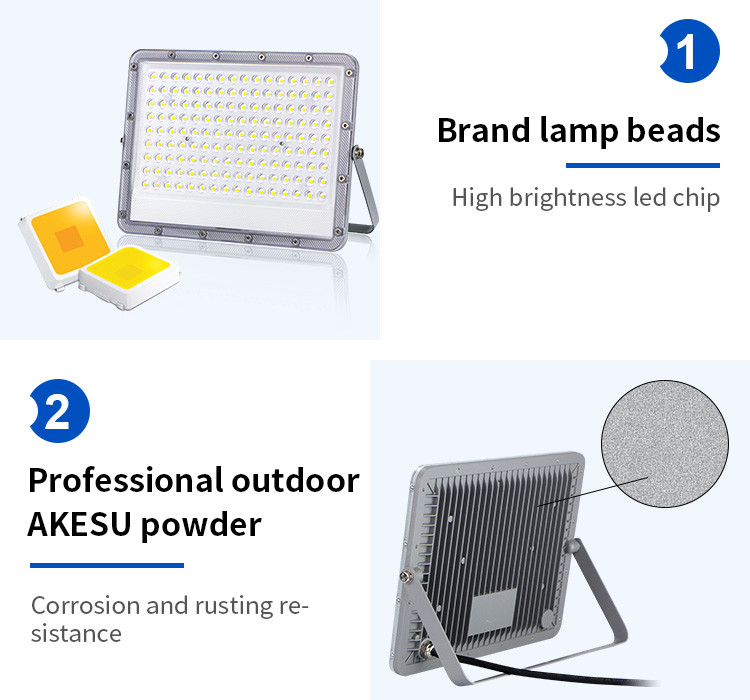 OEM ODM 9000LM 100w 150w 200w LED Flood Light IP65 Waterproof