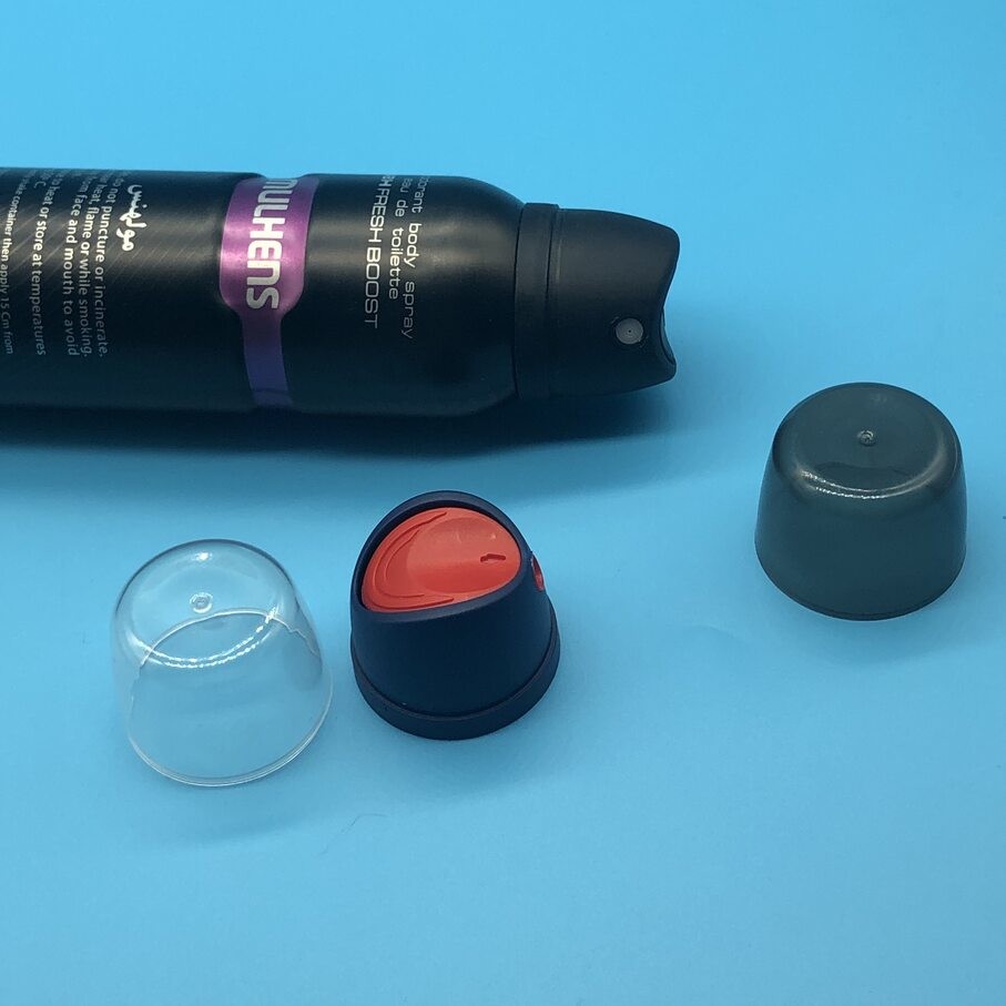 Long-Lasting and Alcohol-Free Deodorant Body Spray Valve for Aluminum Protection