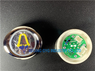OVAL DC12V/24V STAINLESS STEEL PUSH ELEVATOR BUTTON WITH BRAILLE