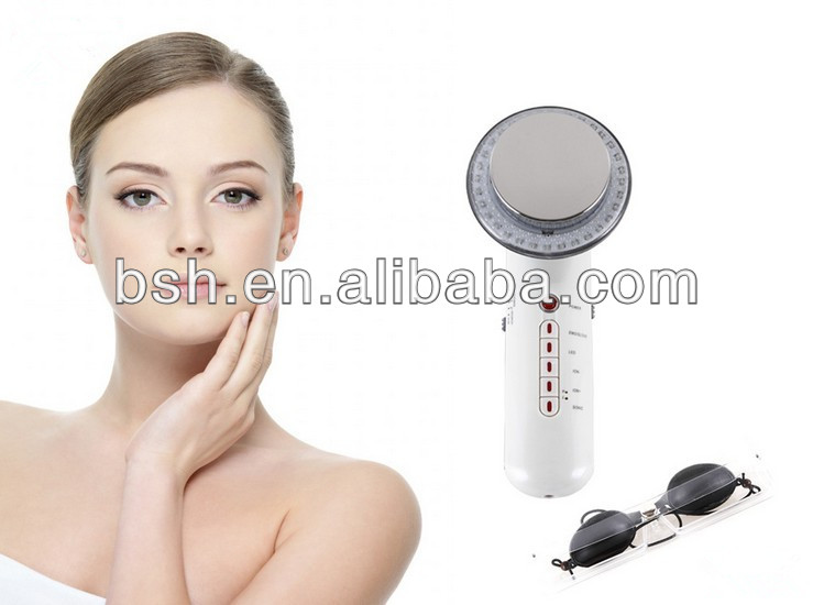 3 In 1 Electroporation Beauty Device Ultrasonic Photon Machine With Electrode Pad