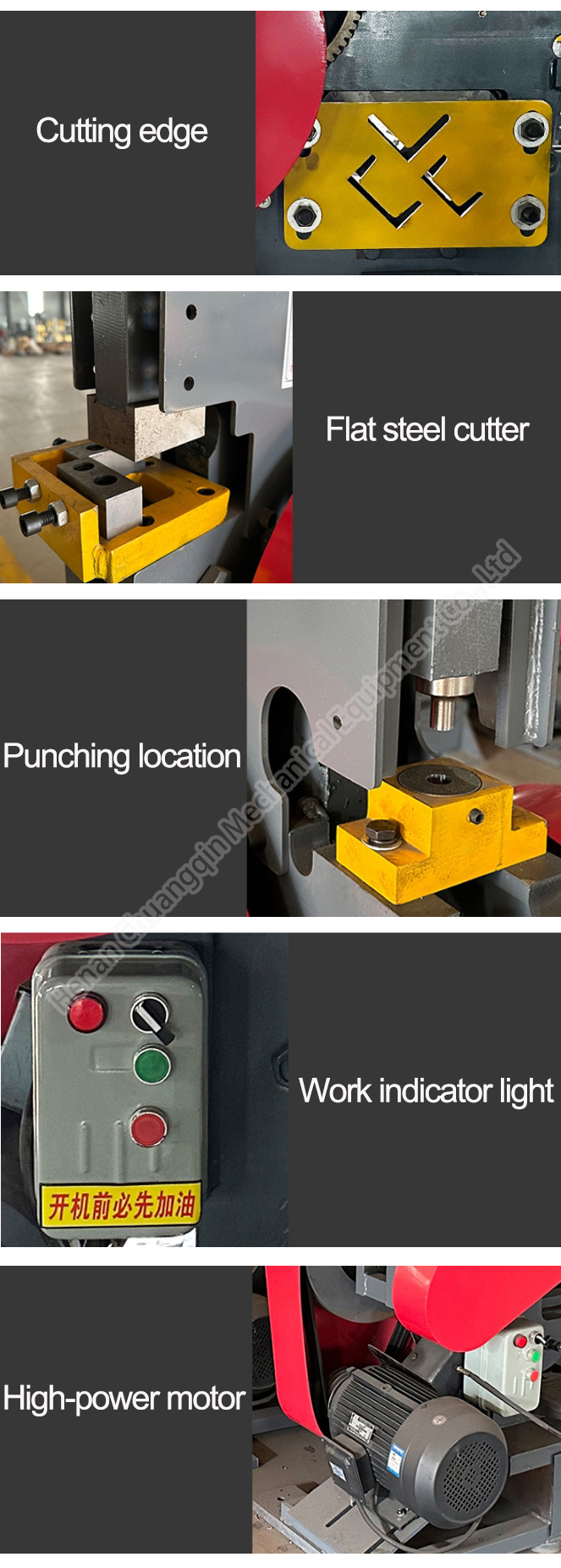 Combined punching shearing machine metal sheet ironworker hydraulic machine iron worker