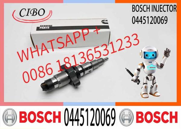 Fuel Electric Injector Assembly For Truck Engine Spare Parts OEM 0445120069