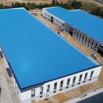 Prefabricated Steel Workshop Building with Rock Wool Insulation