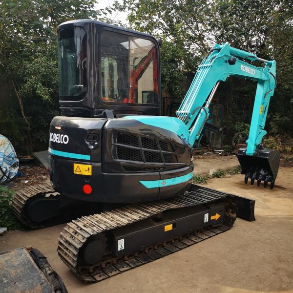 Used Kobelco SK55 Excavator 5 Ton Mini Excavator in Shanghai Operating Weight