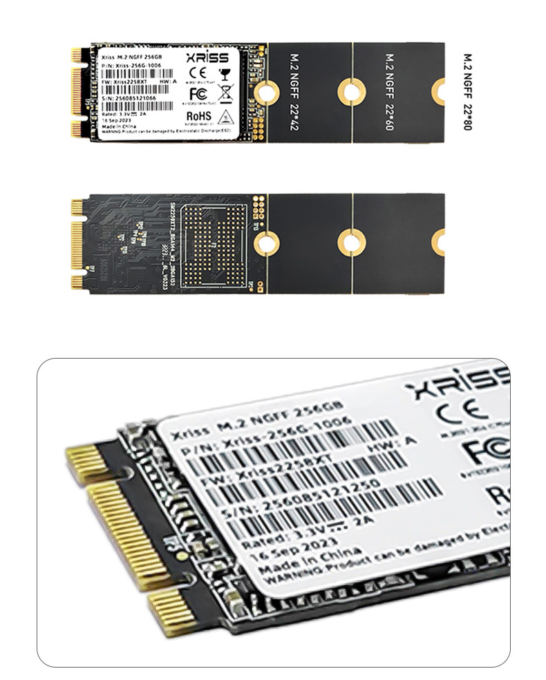 M.2 SSD Solid State Drive Hard Disk NGFF 128GB 512gb 1TB 2TB 2280 SATA3 6Gb