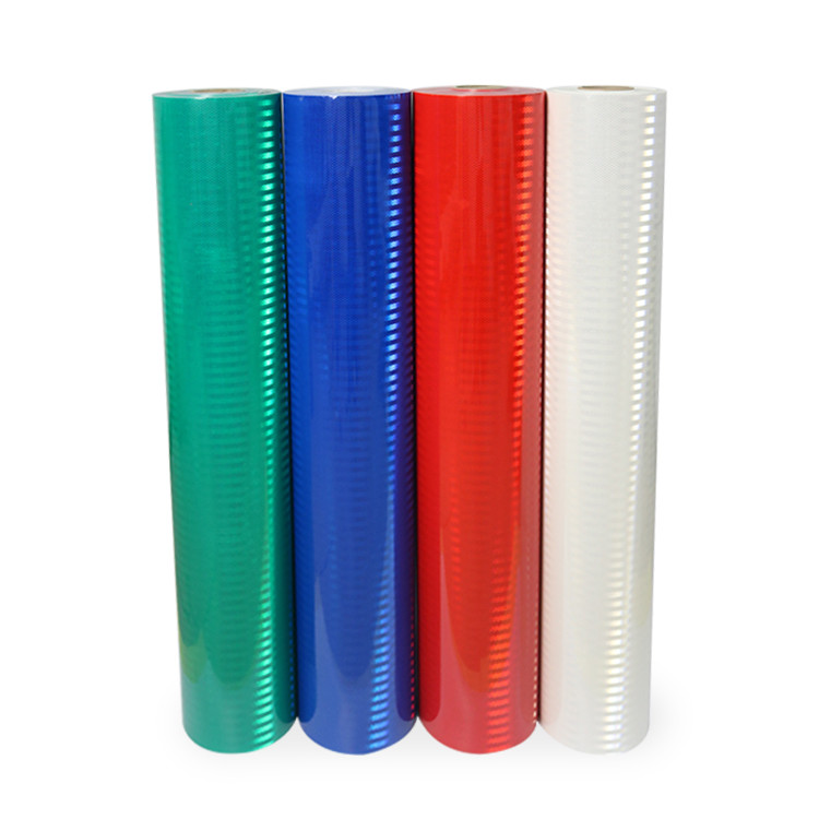 Self Adhesive Printable PET Traffic Safety Prismatic Reflective Sheeting