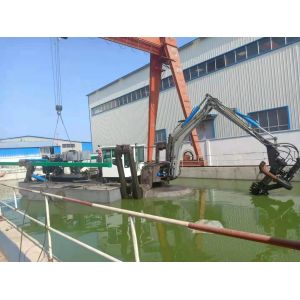 Cutter Suction Backhoe Amphibious Dredger Multipurpose 2200r/Min