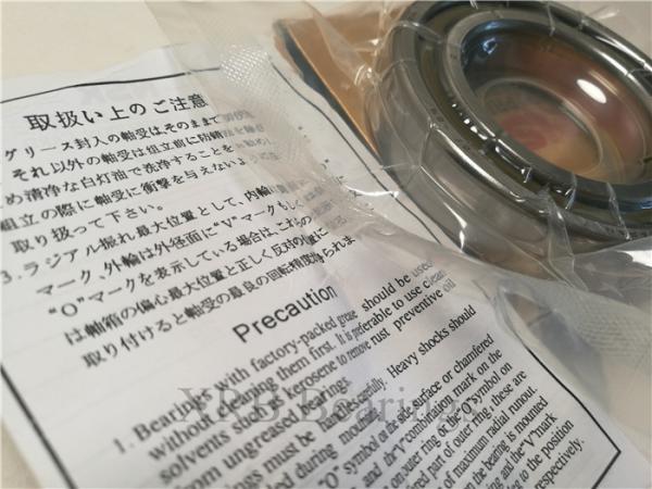High Speed Angular Contact Ball Bearing Pressed Steel Cage For Universal