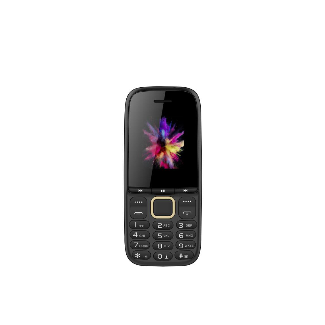 Candy Bar Cell Large Keypad Mobile Phones 1.8 Inch Dual Sim Ram32Mb