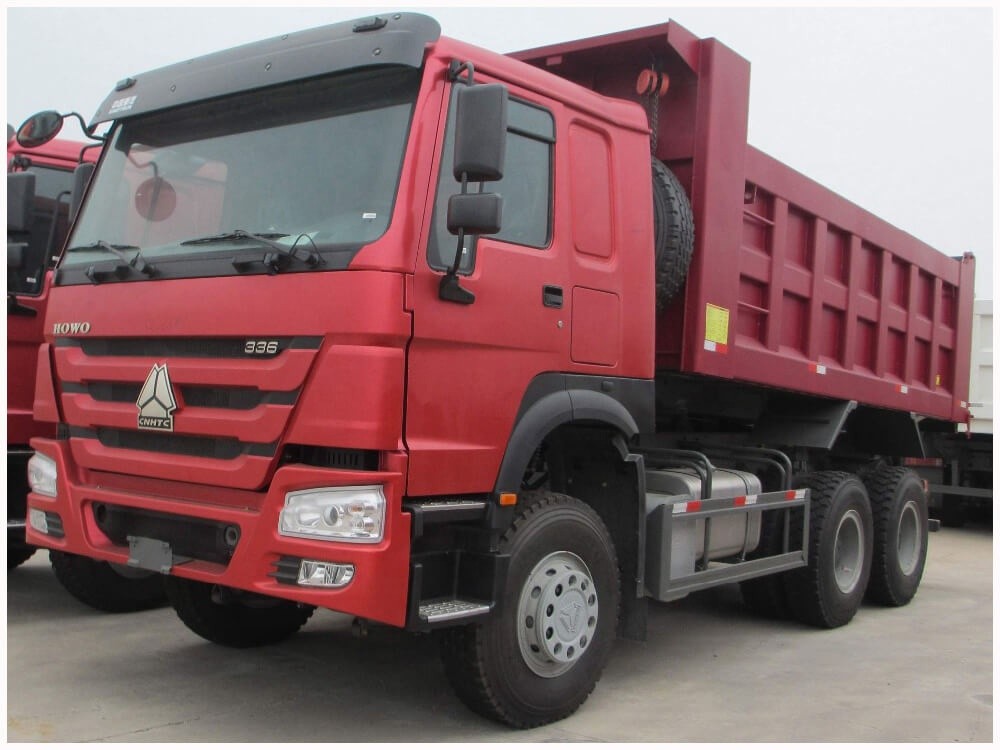 Howo A7 4x2 Tipper Dump Truck 266hp Engine With 12m3 Bucket ZZ1251M3211