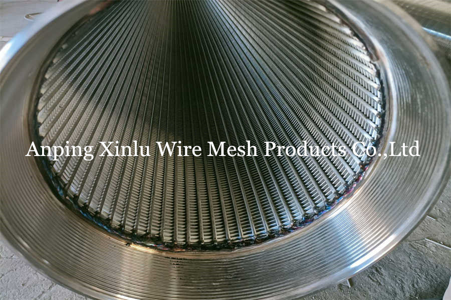 Stainless Steel Wedge Wire Wrap Screen Pipe 9-5/8" Filter Cartridge