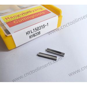  CNC Reaming Insert With PVD Coating HYL150315-1 HYB208, Suitable For Difficult-to-machine Materials Except High-temperature Alloys. Manufactures